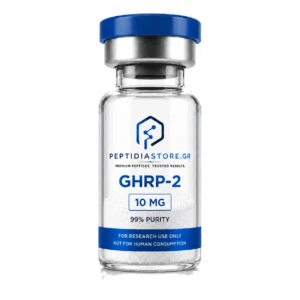 GHRP-2 Ελλάδα: Pralmorelin σε 5mg και 10mg. Δείτε τιμή, τεχνικά στοιχεία, προφίλ GHS-R/ghrelin receptor και διαθέσιμα COA.