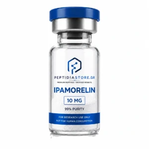 Ipamorelin Ελλάδα: Ιπαμορελίνη σε 5mg και 10mg. Δείτε τιμή, τεχνικά στοιχεία, προφίλ GHS-R/ghrelin receptor και διαθέσιμα COA.