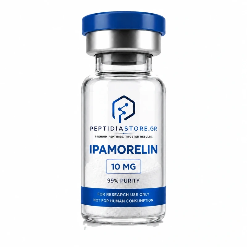 Ipamorelin ερευνητικό πεπτίδιο Ipamorelin Ελλάδα: Ιπαμορελίνη σε 5mg και 10mg. Δείτε τιμή, τεχνικά στοιχεία, προφίλ GHS-R/ghrelin receptor και διαθέσιμα COA.